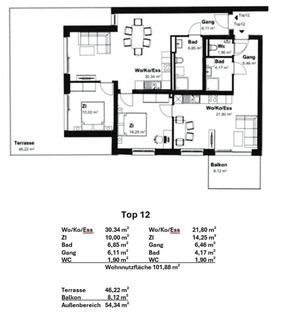 Wohnungsplan