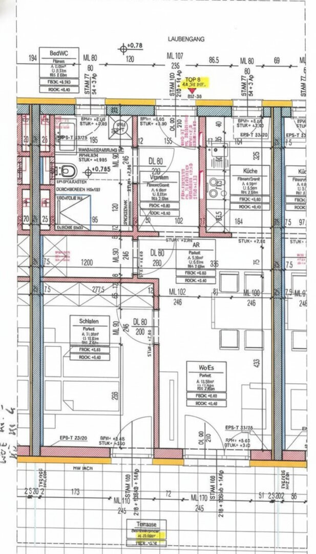 Grundriss Wohnung