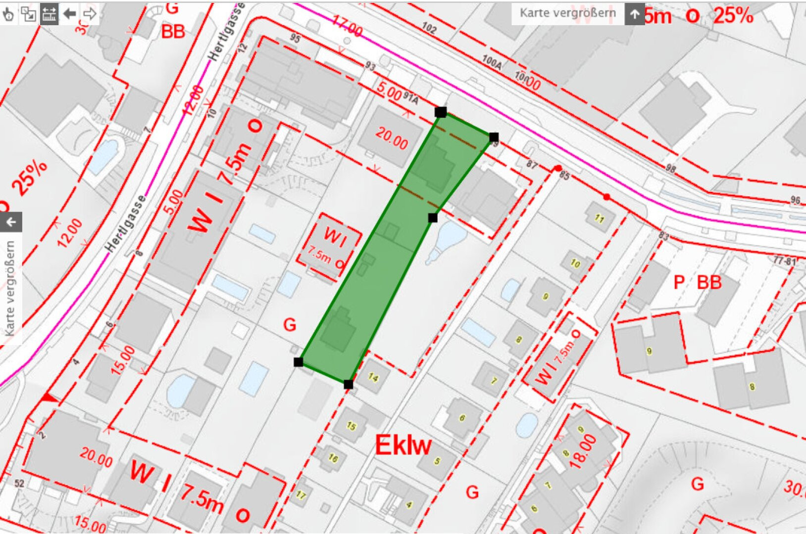 Flächenwidmungs- und Bebauungsplan wien.gv.at
