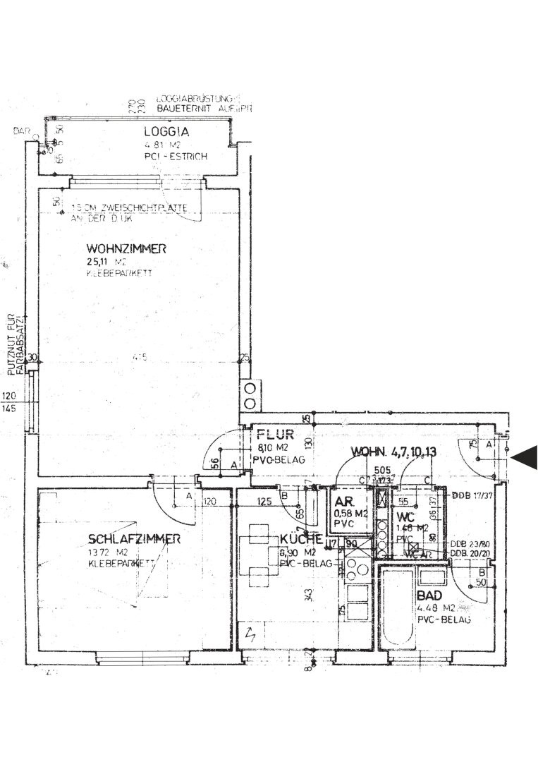 Wohnungsplan