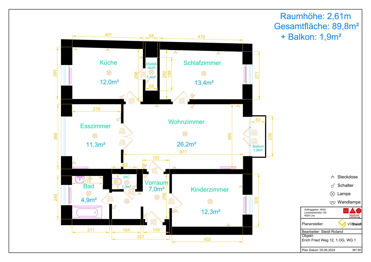 Wohnungsplan