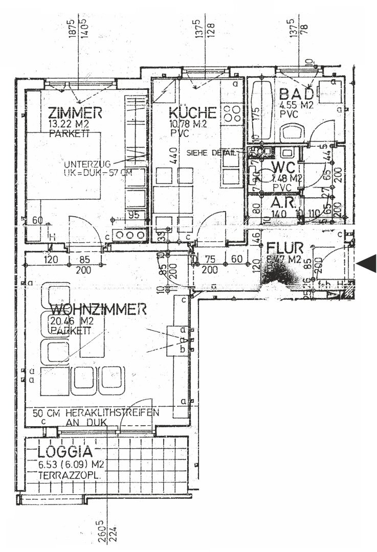 Wohnungsplan