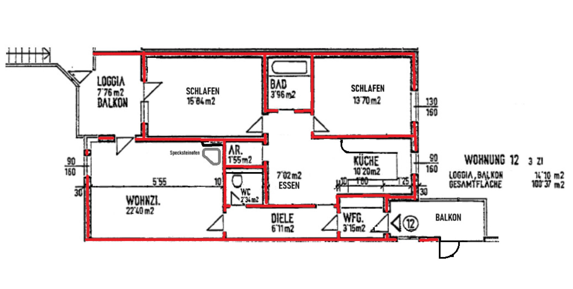 Grundrissplan