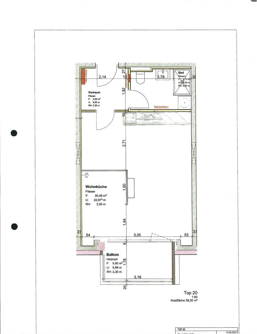 Plan - Modernes und geräumiges Appartement mit großer Loggia und Bergblick