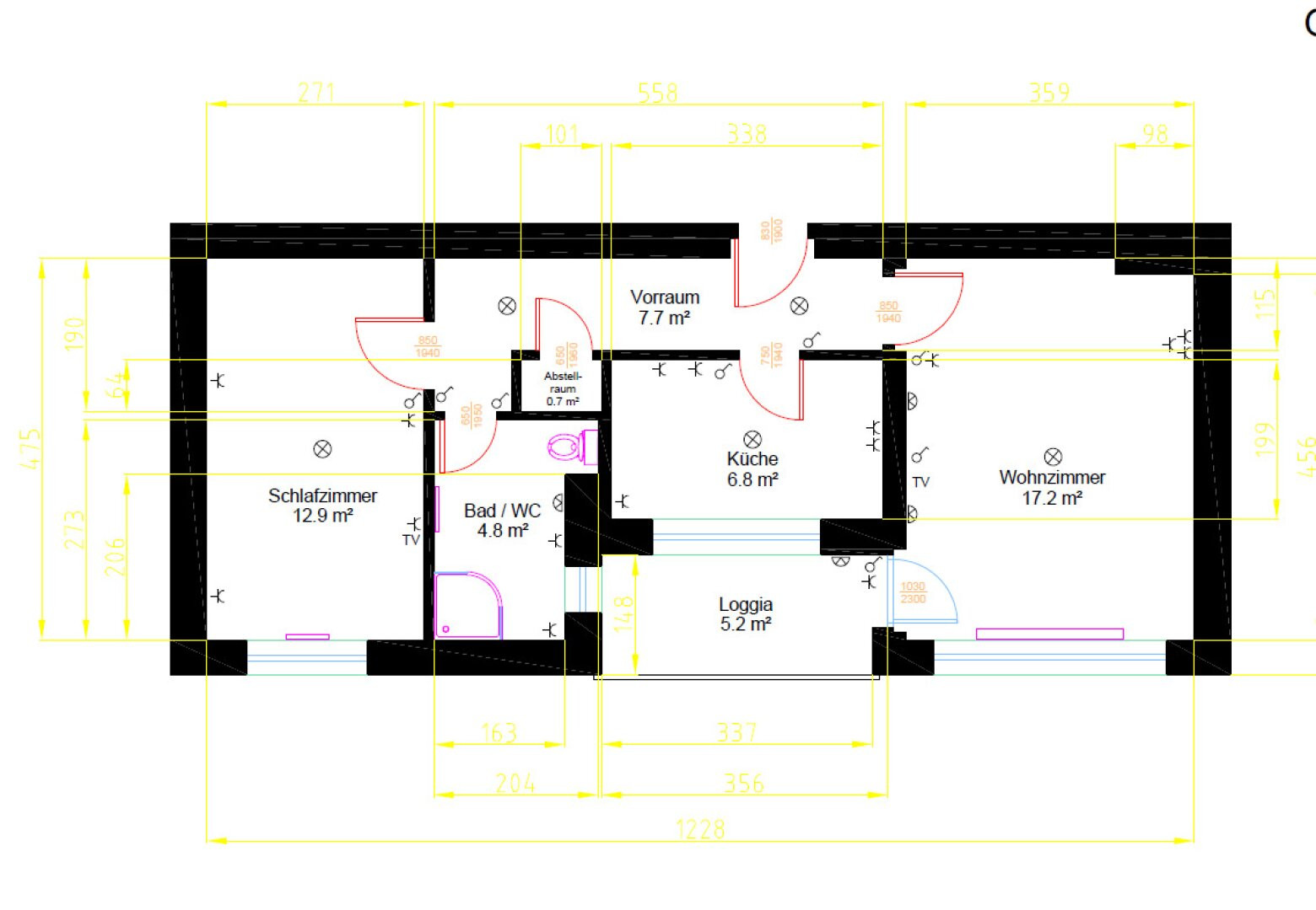 Wohnungsplan