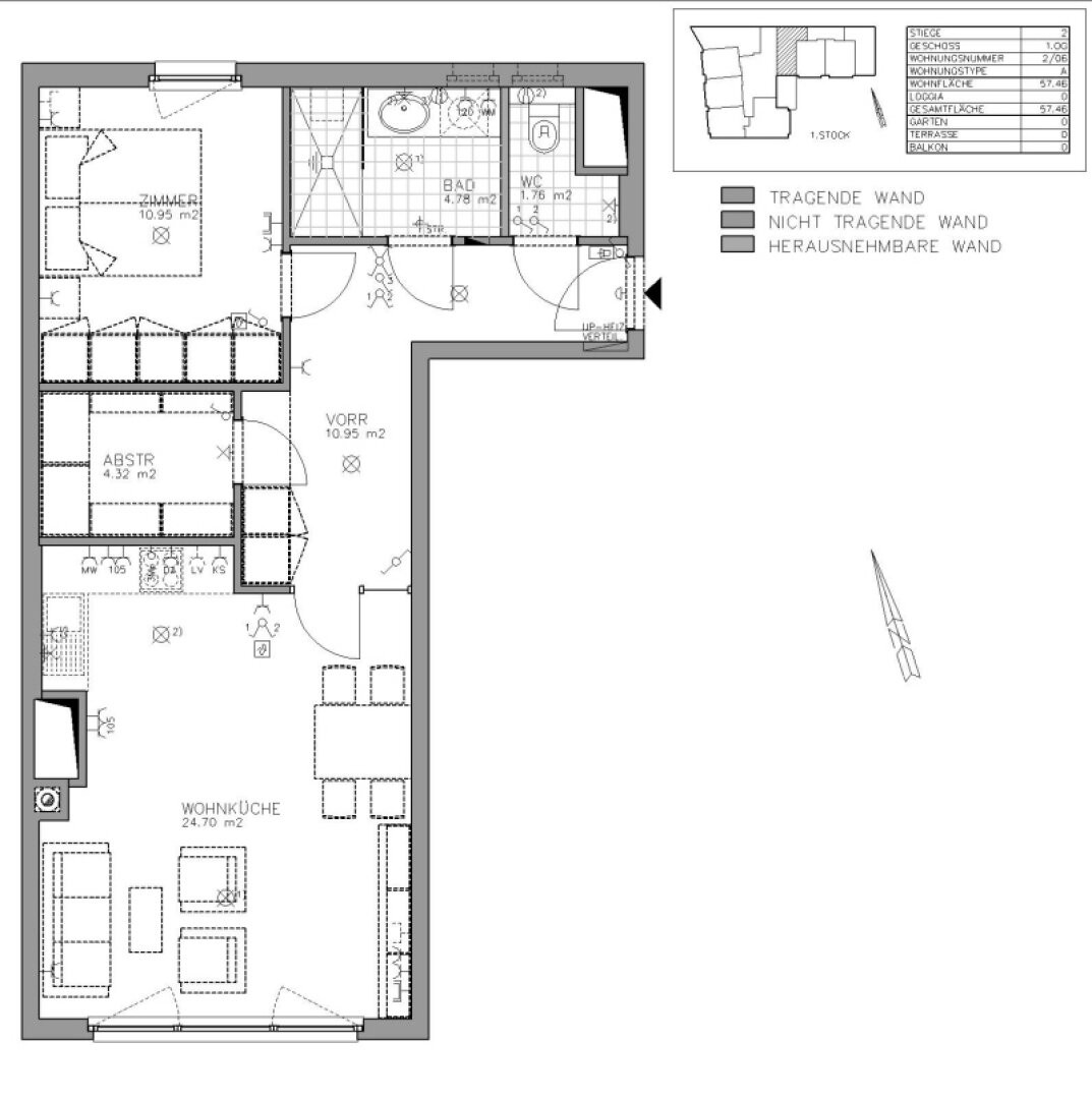 Wohnungsplan