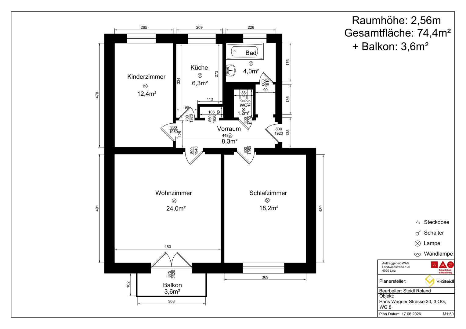 Wohnungsplan