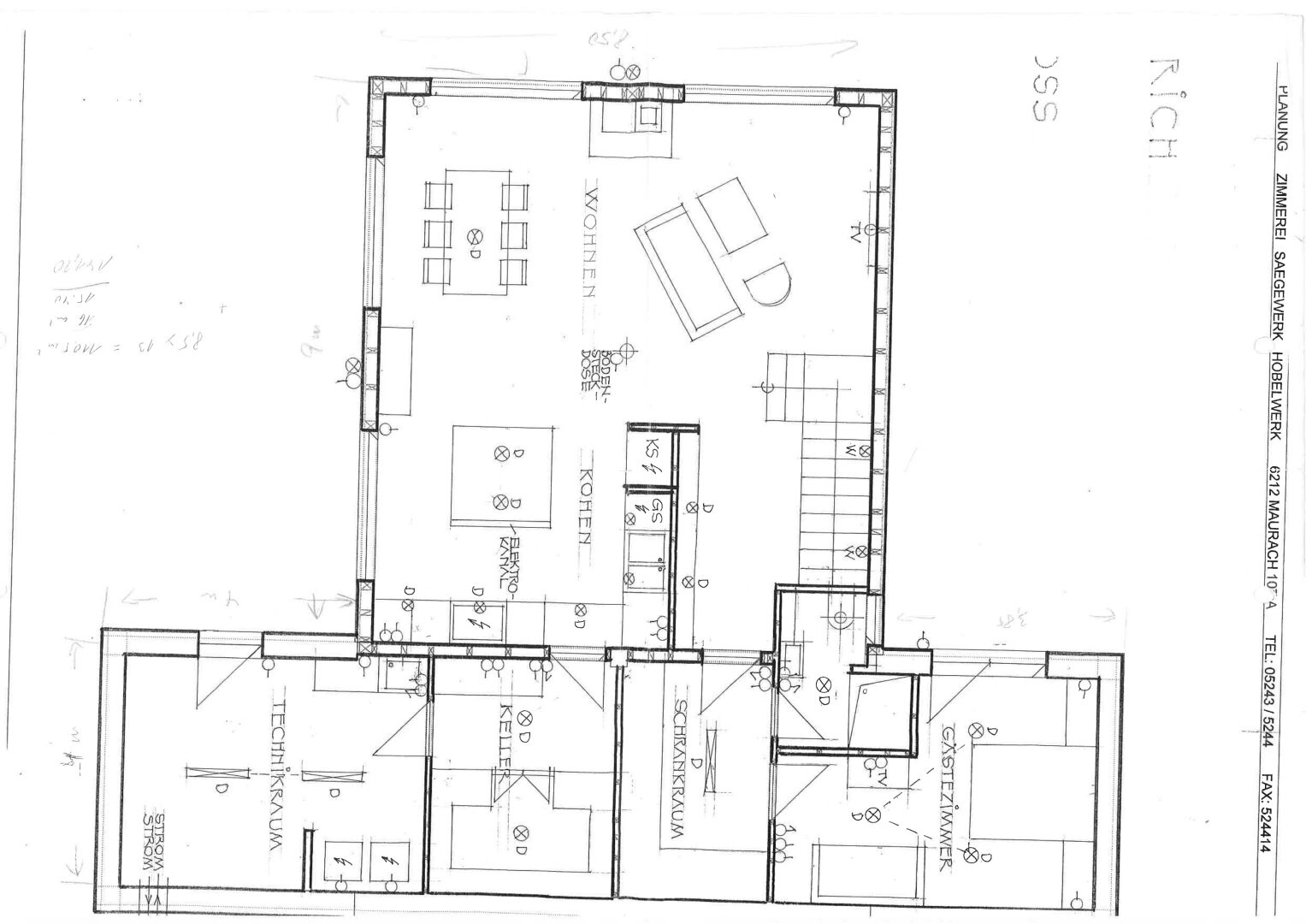 Grundriss-Untergeschoss