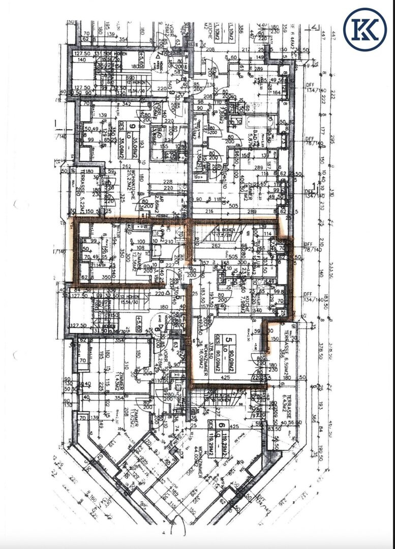 Grundriss 1 Etage