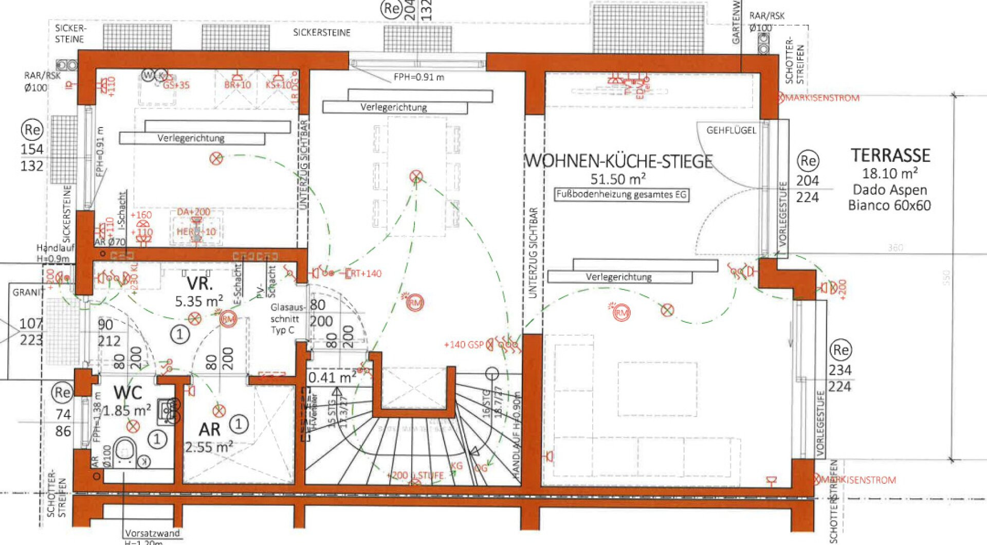 Erdgeschoß Plan