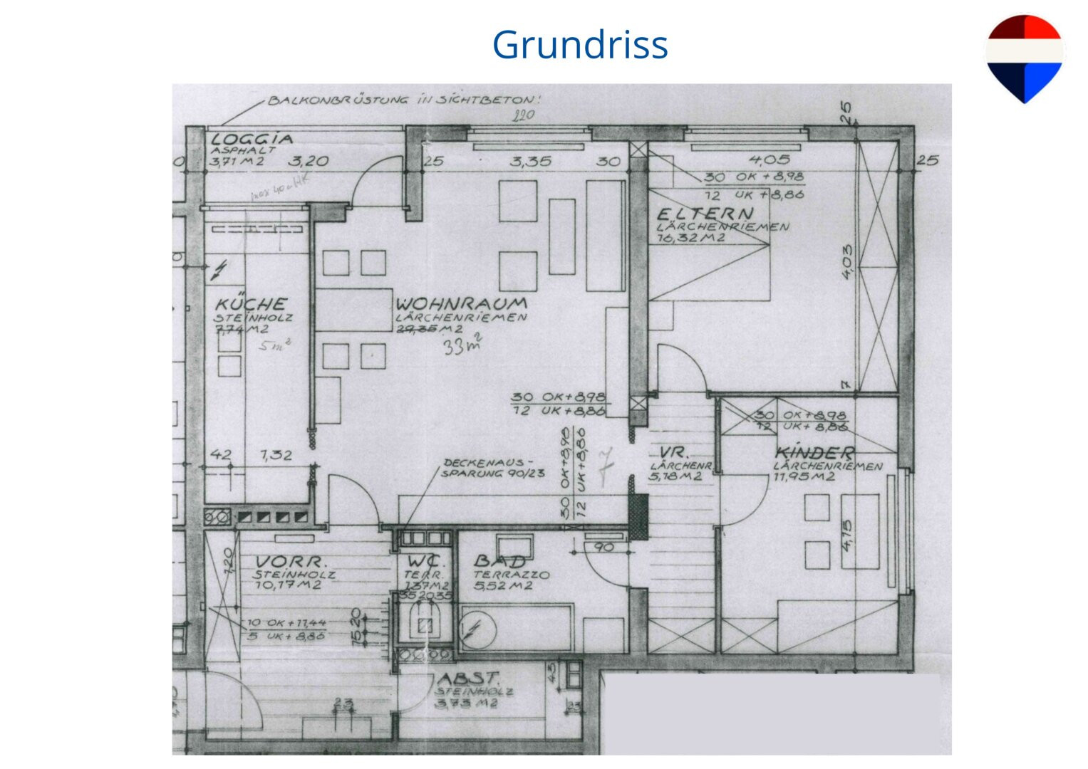 Grundrissplan