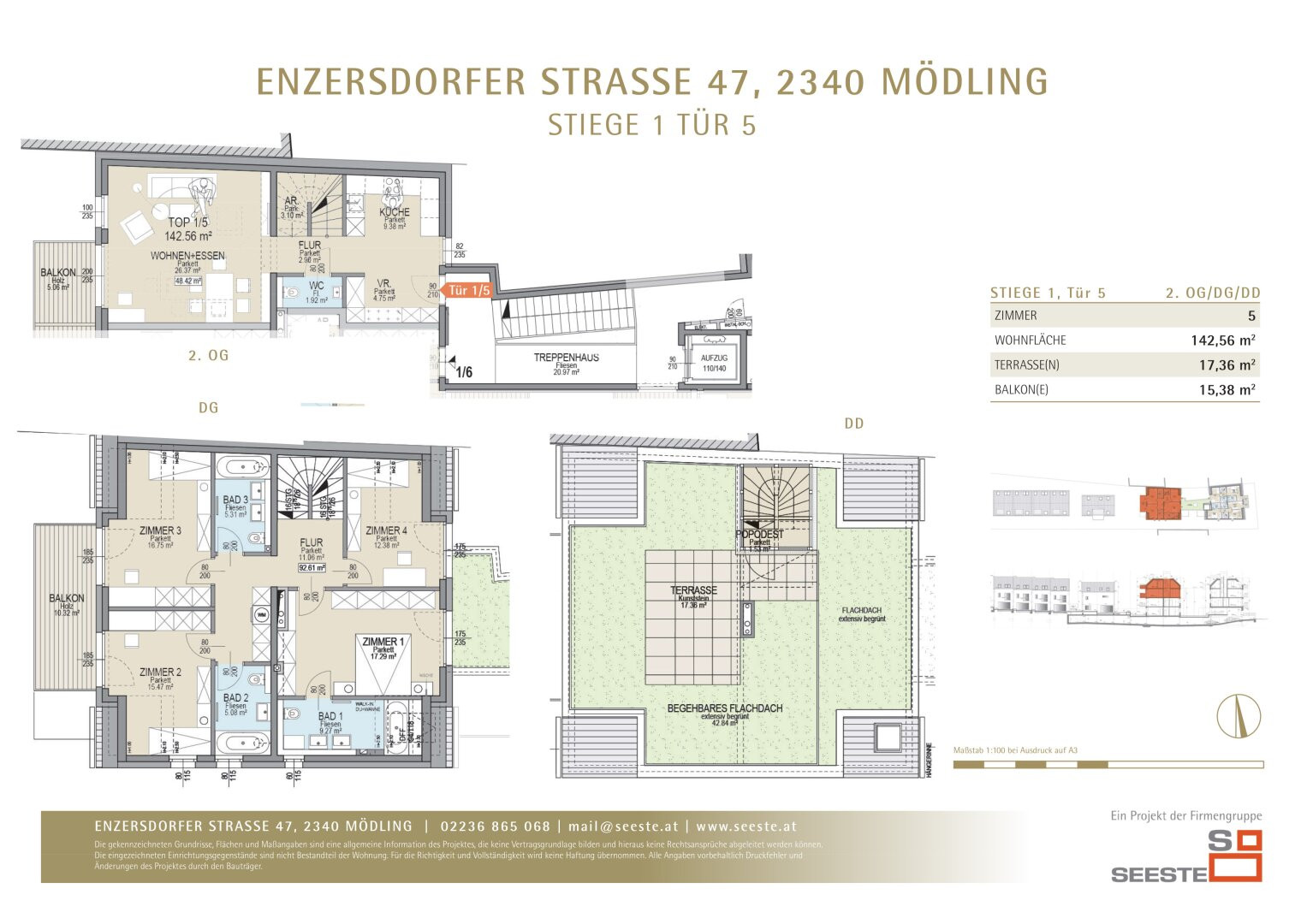 Grundriss Tür 1/5