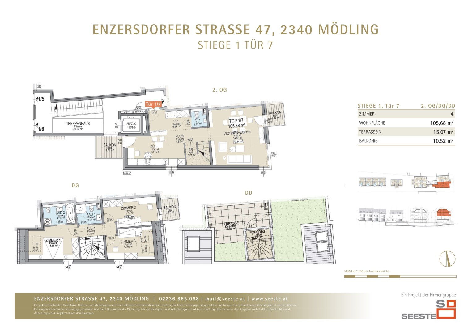 Grundriss Tür 1/7