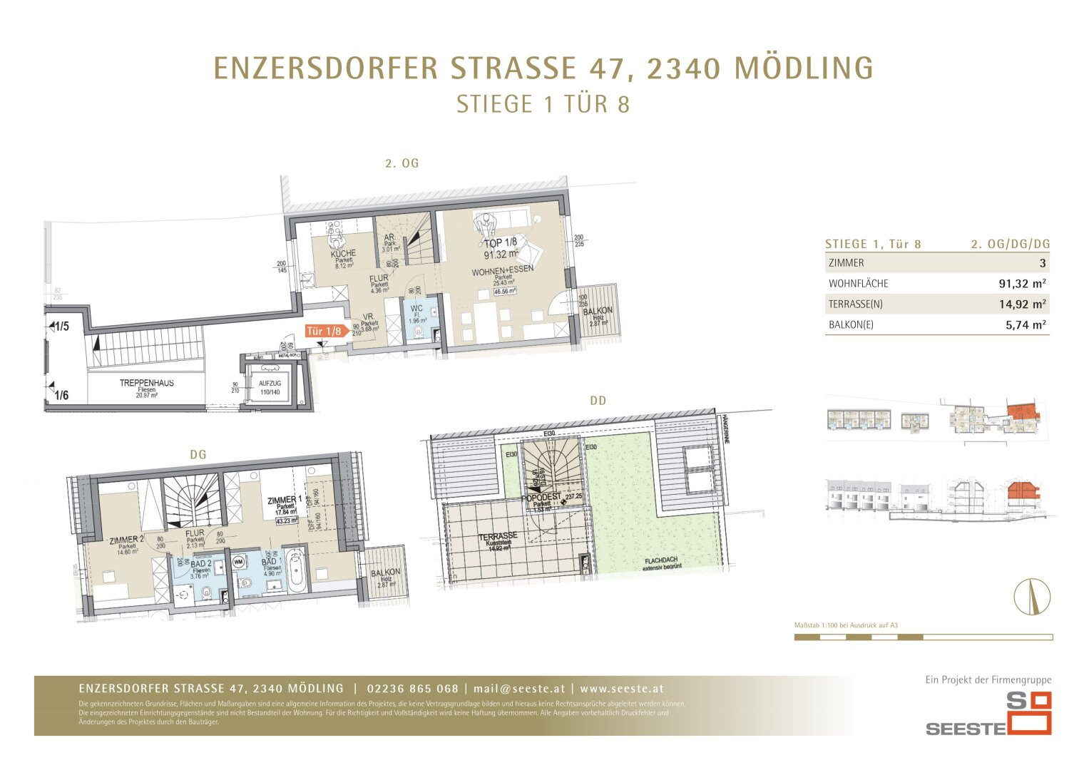 Grundriss Tür 1/8