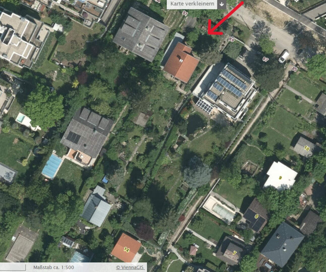 Luftbild Google Earth