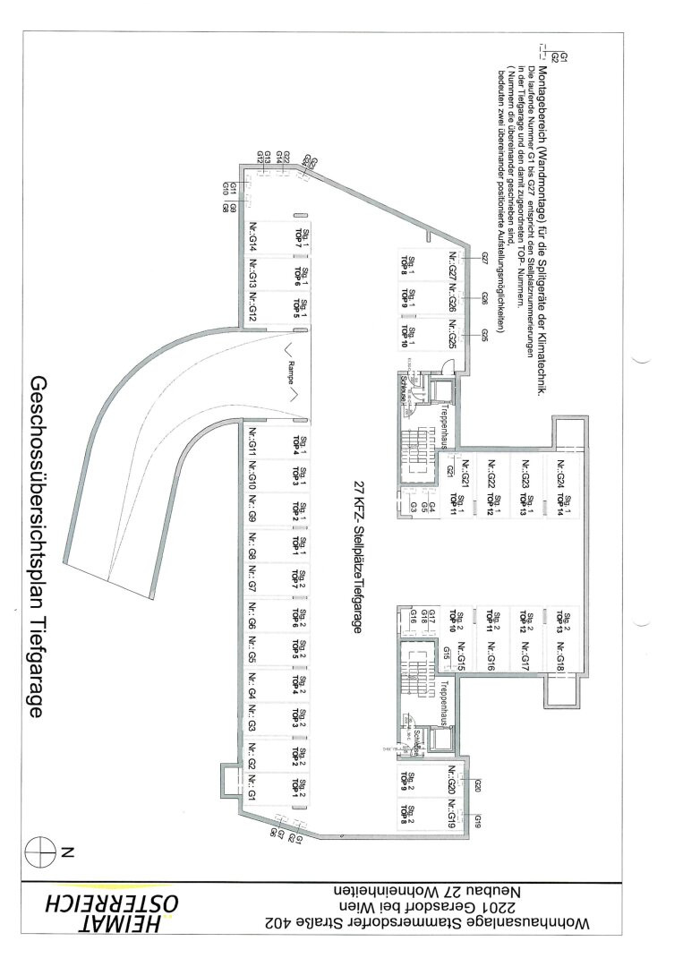 Garagenplan - G 3