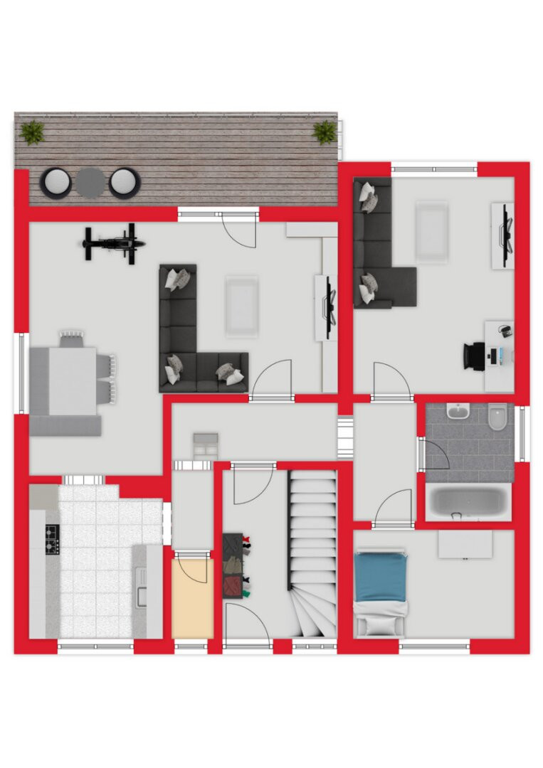 Grundrissplan | EG Visualisierung