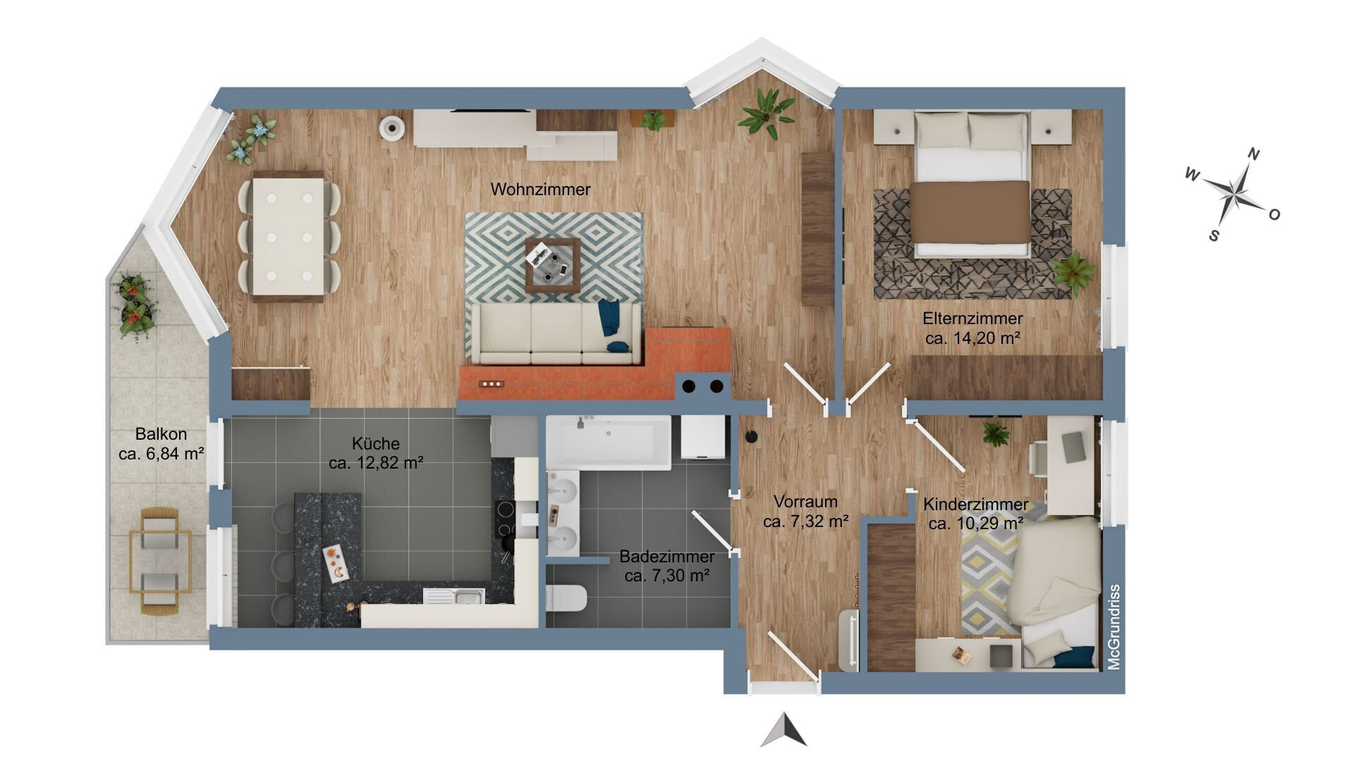 Grundrissplan