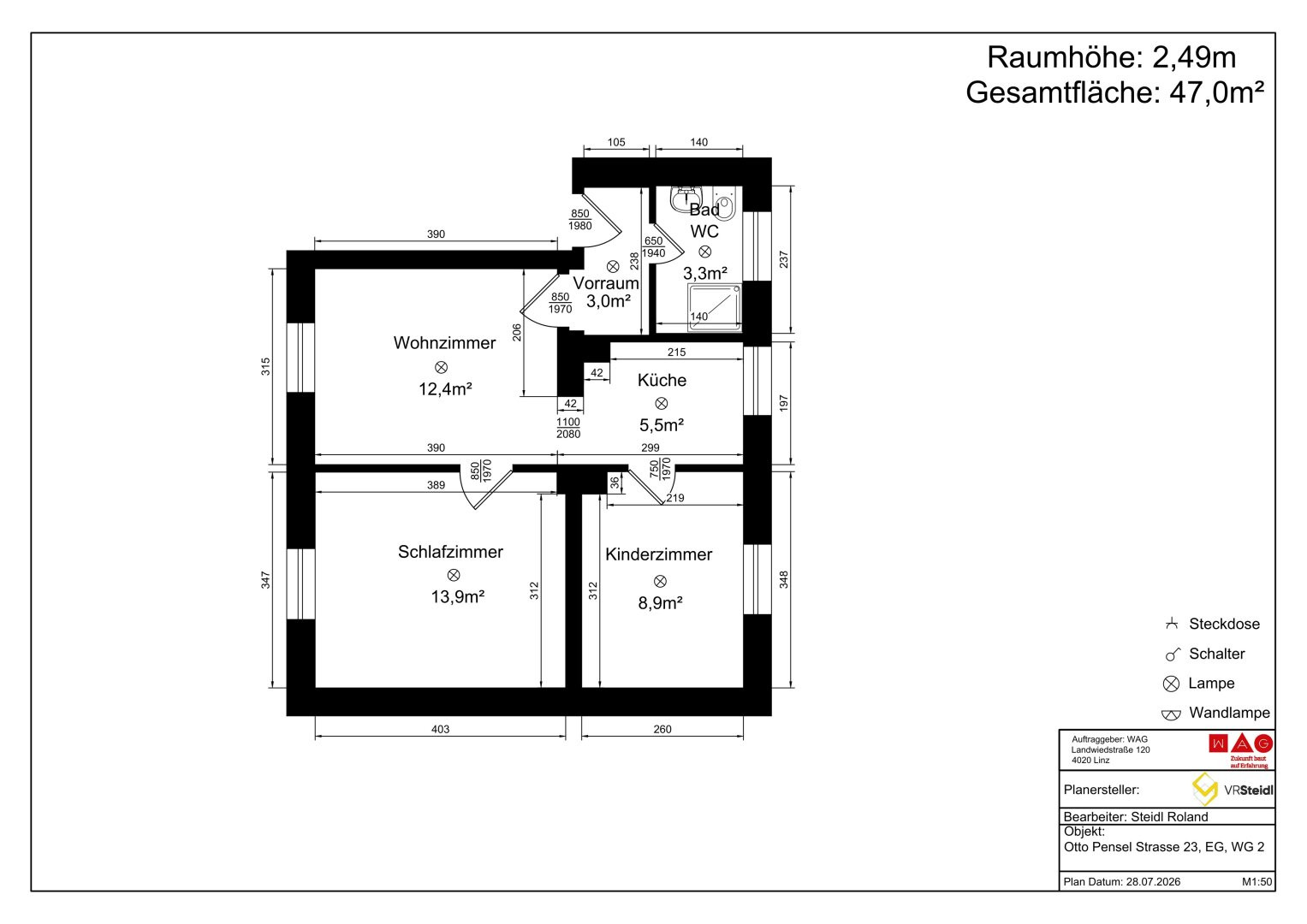 Wohnungsplan