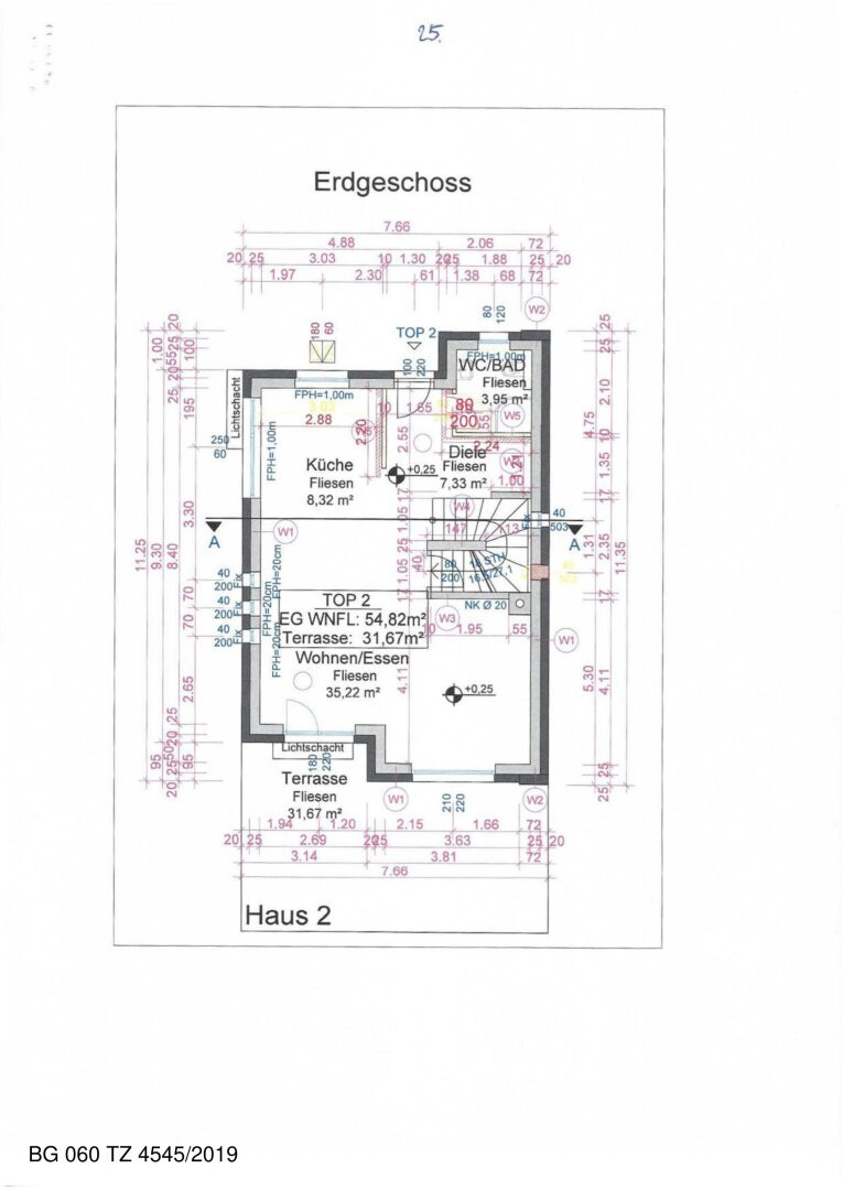 Grundriss Erdgeschoß