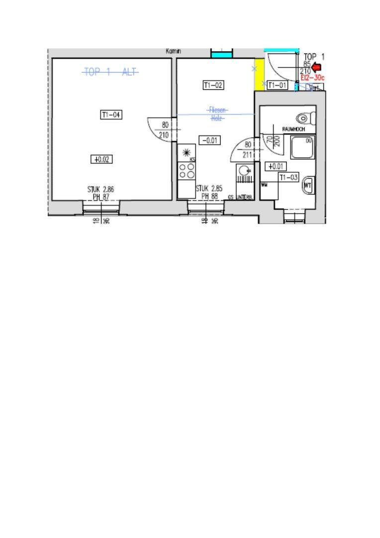 Grundrissskizze