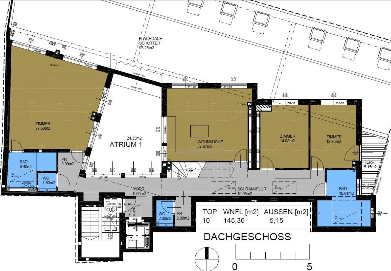 Plan Penthouse