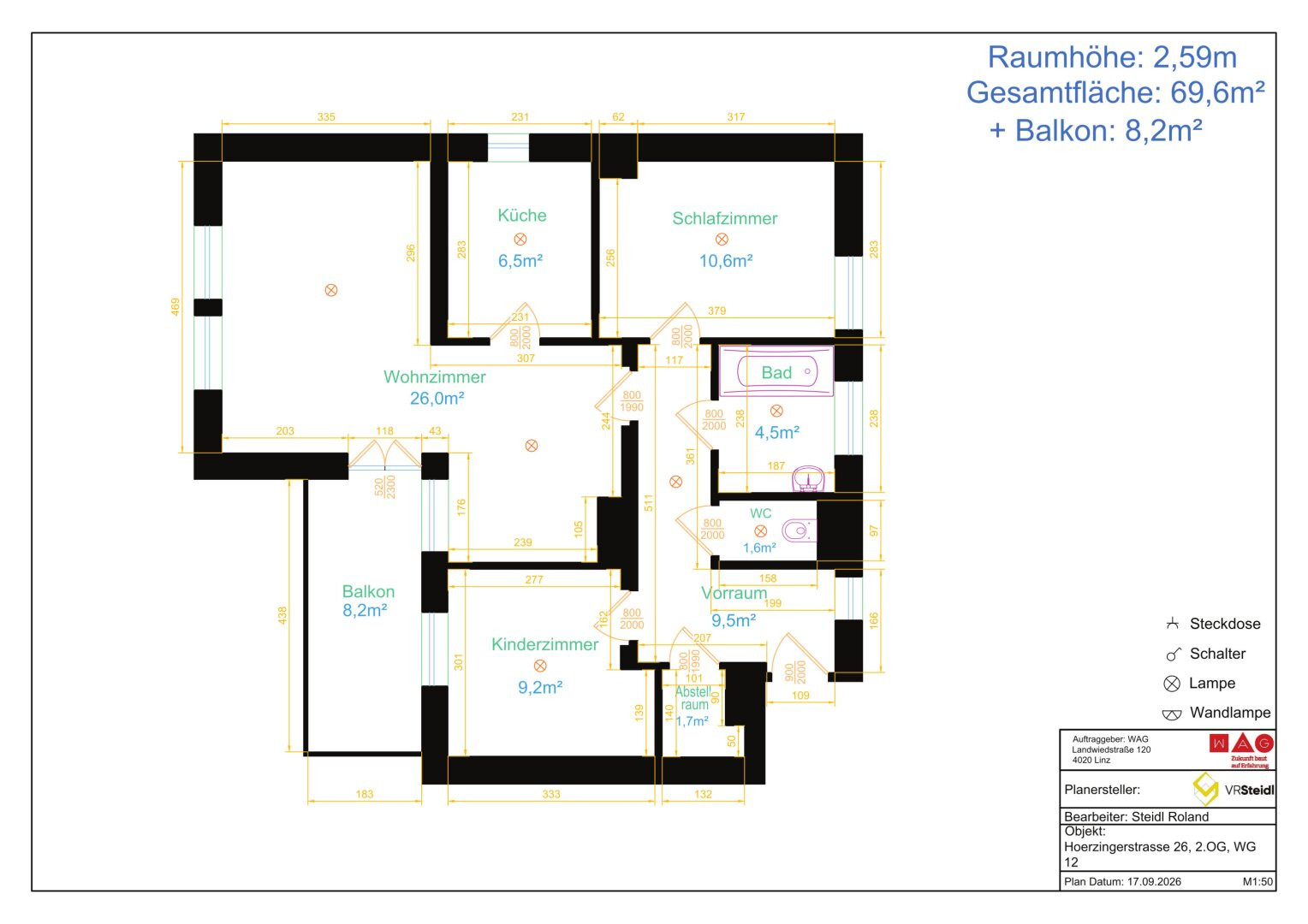 Wohnungsplan