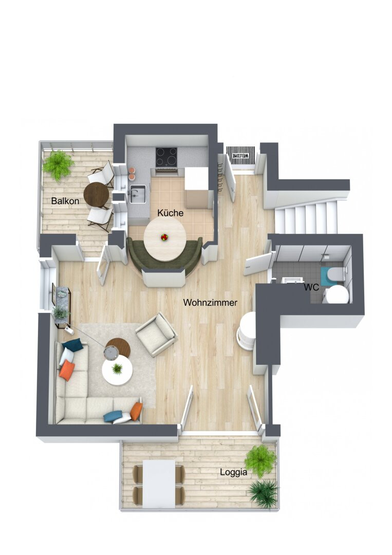 1. Etage