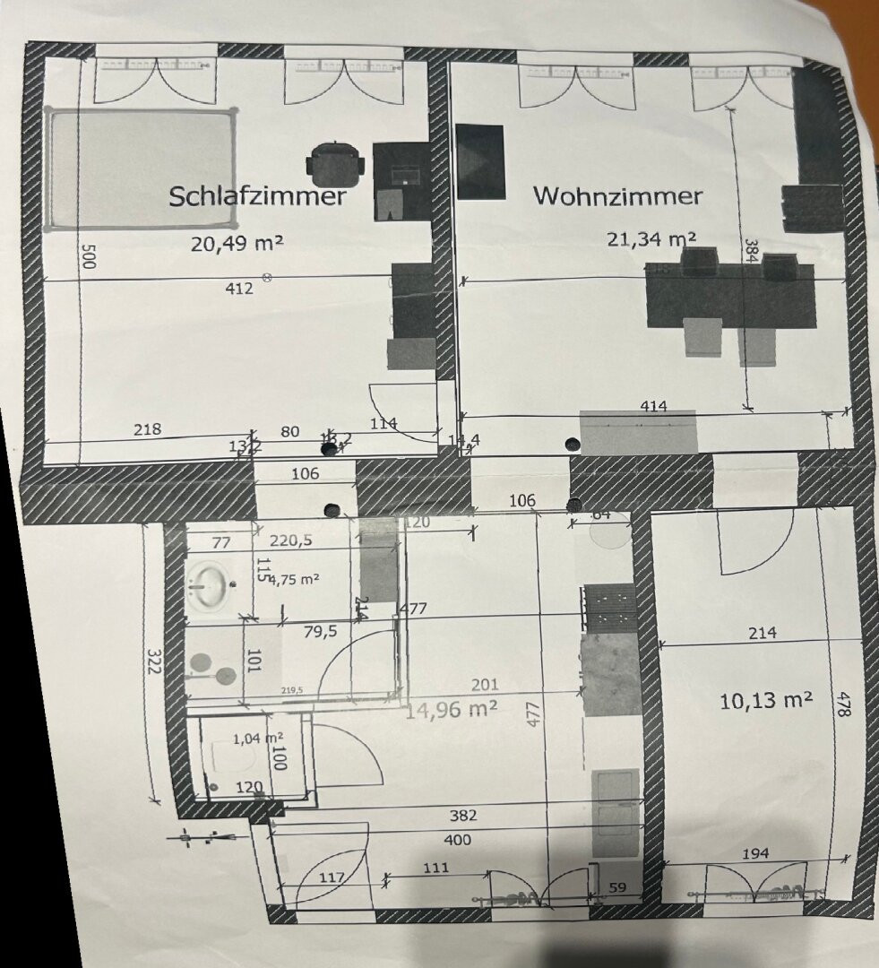 Plan ohne Balkon