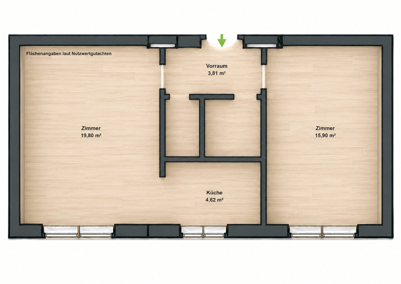 Wohnungsgrundriss