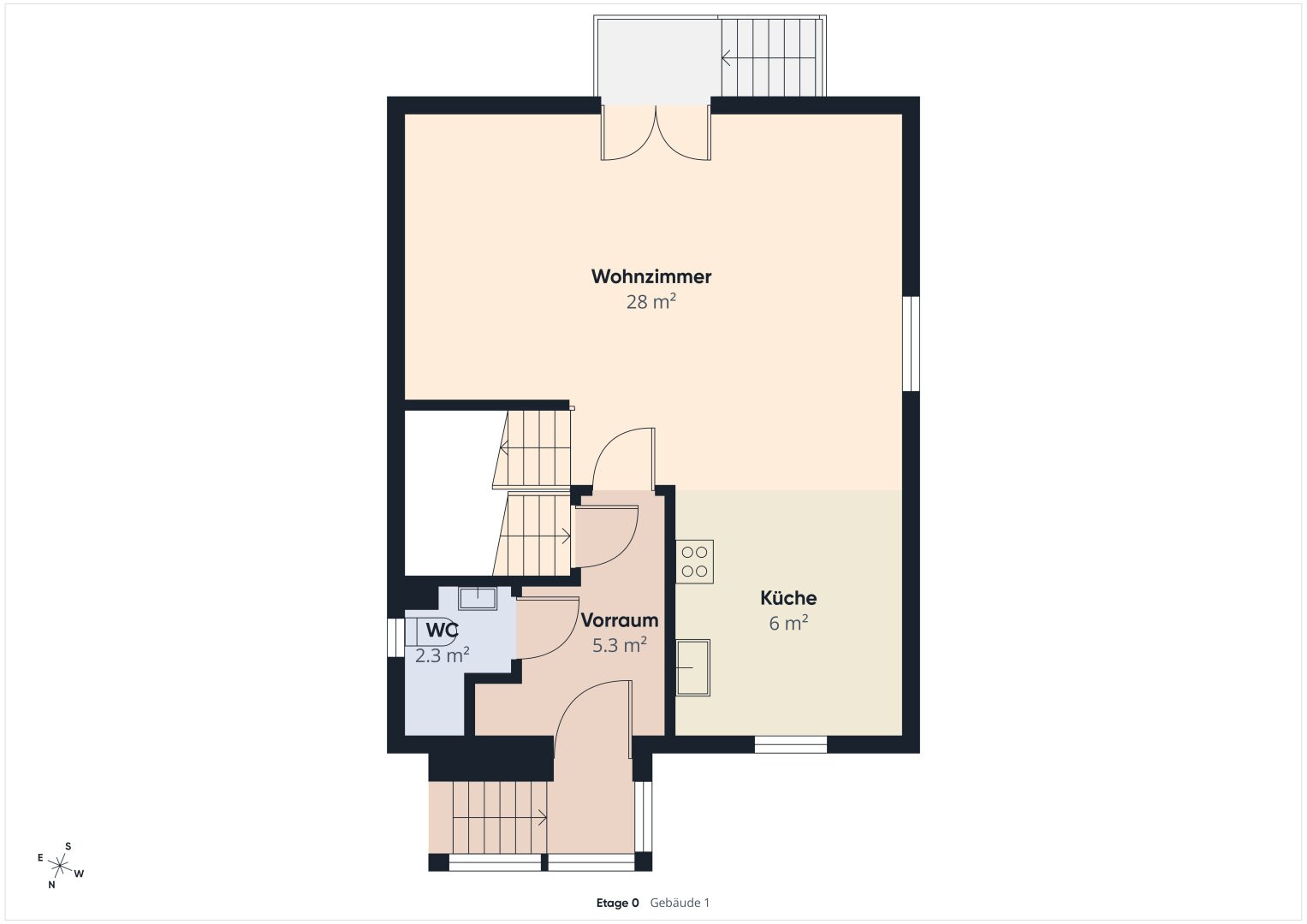 Plan Erdgeschoss