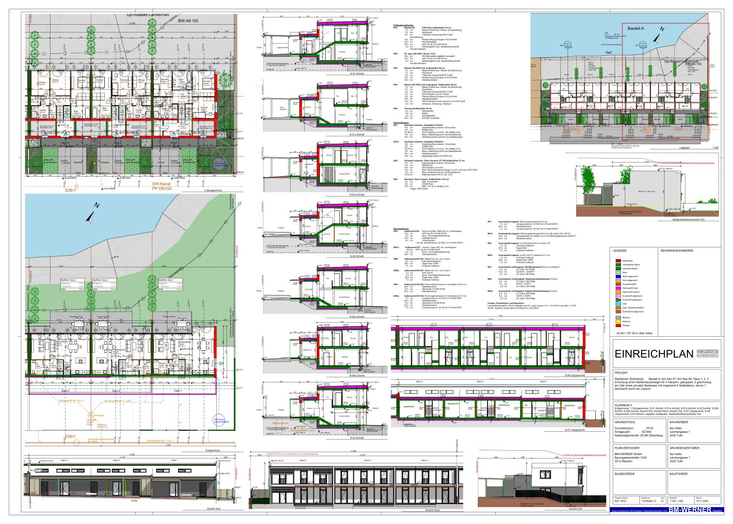 Plan Bauteil A