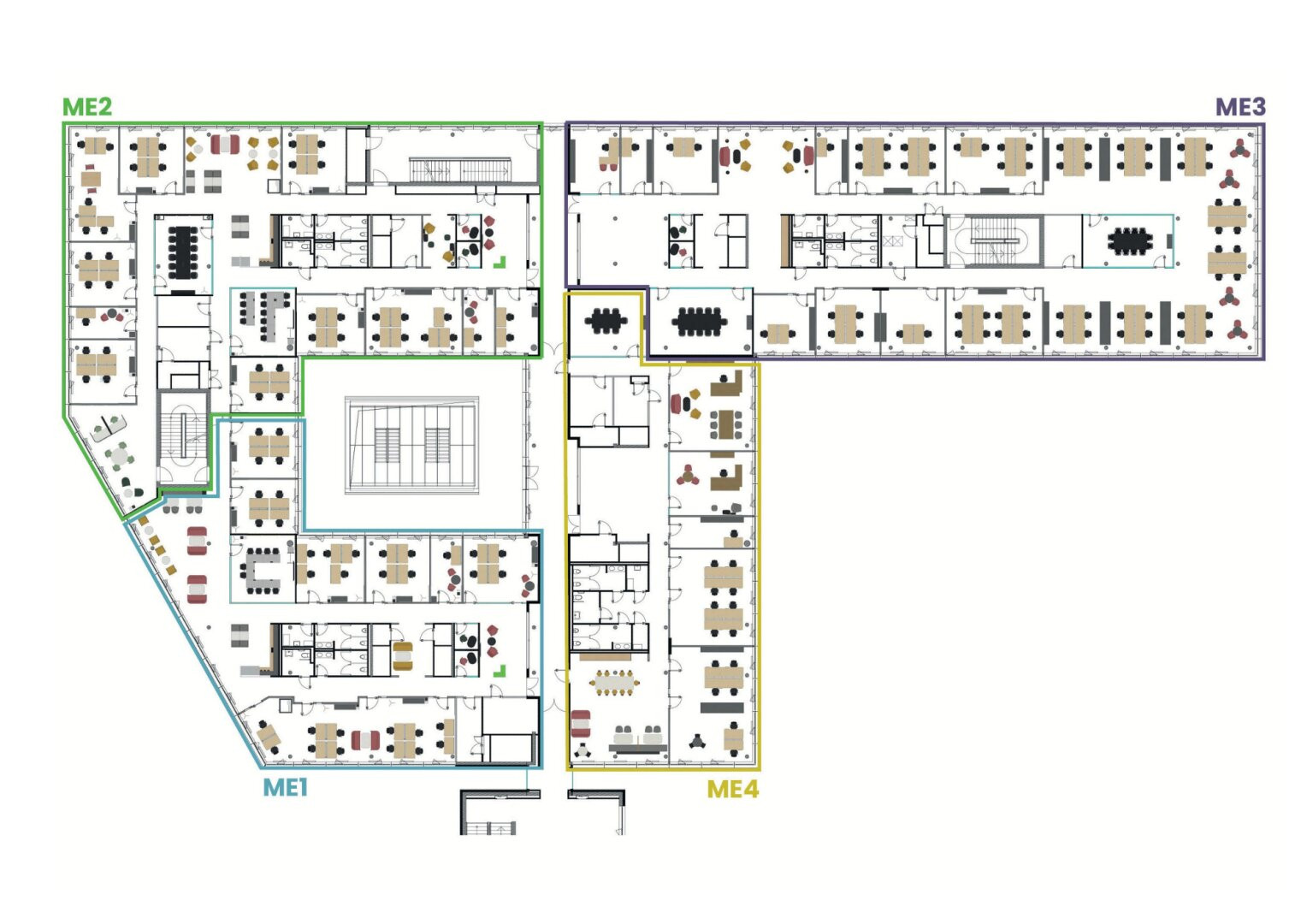 Innovation Hub - Regelgeschoß