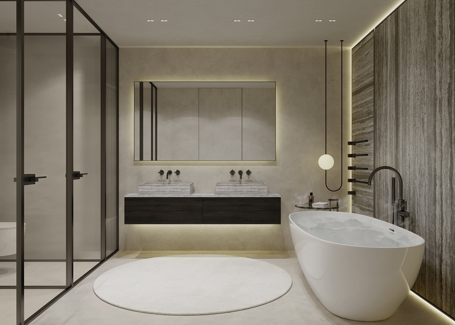 Lichtdurchflutete Wohnung mit großzügiger Raumgestaltung, Balkon und Terrasse