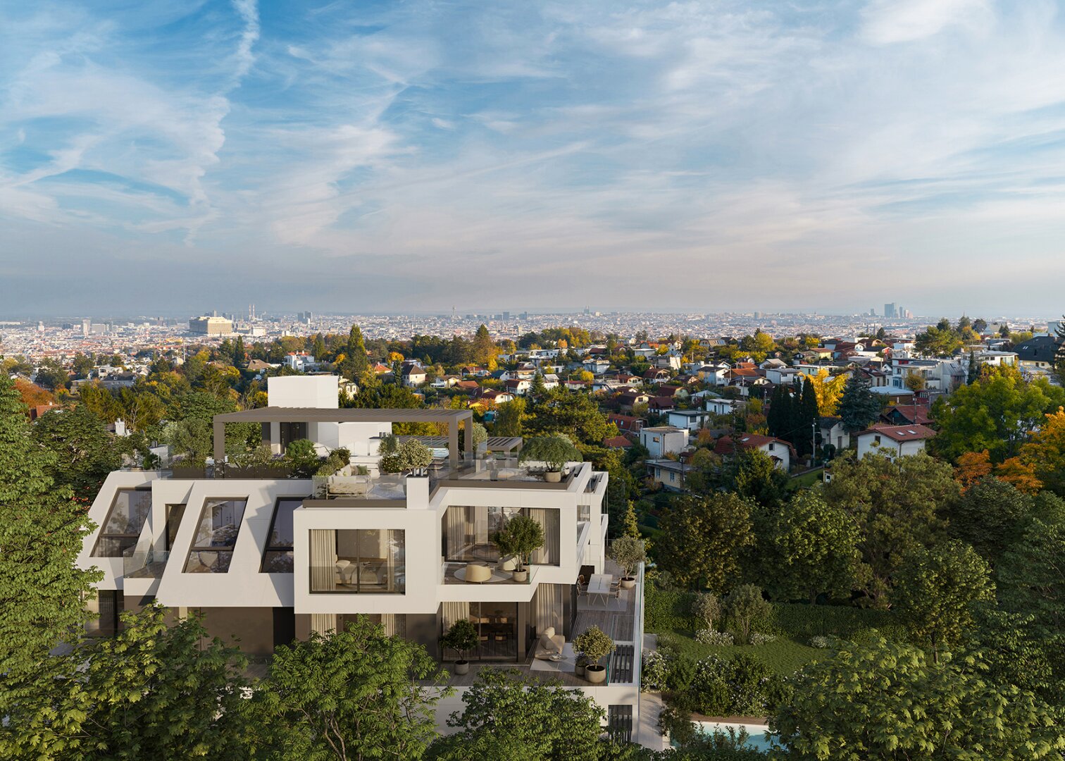 Wohnen mit Weitblick – exklusive Wohnung mit großzügiger Dachterrasse