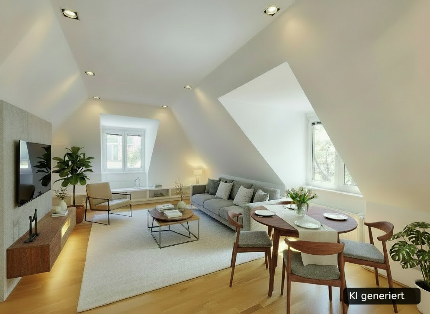 Sonnige Dachgeschosswohnung in beliebter City Lage nahe U1-Taubstummengasse und Naschmarkt
