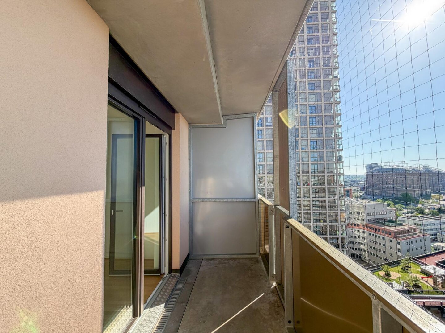 Elegante 2-Zimmer-Wohnung mit Balkon im 3. Bezirk mit Weitblick über Wien