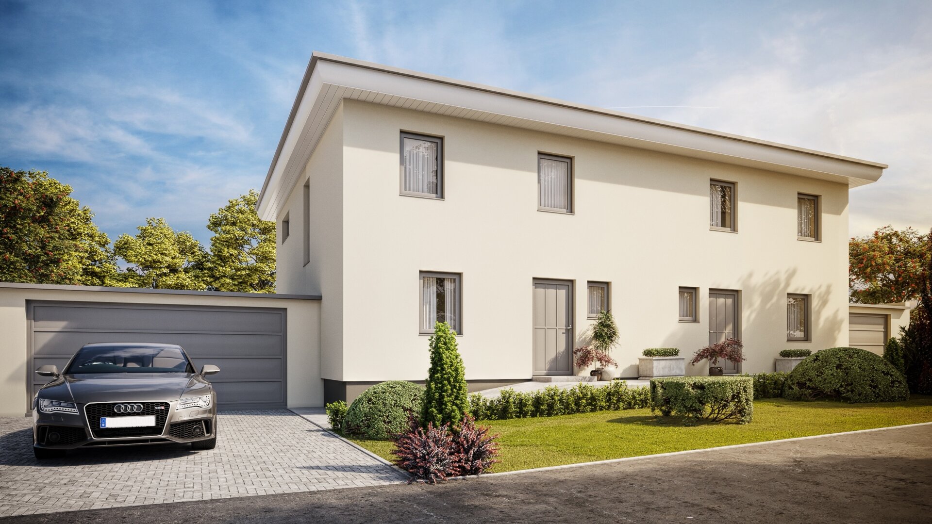 Belagsfertiges Haus in Andorf, Naturnahe in Dorflage Erlau, Aktion um 379.000 Euro