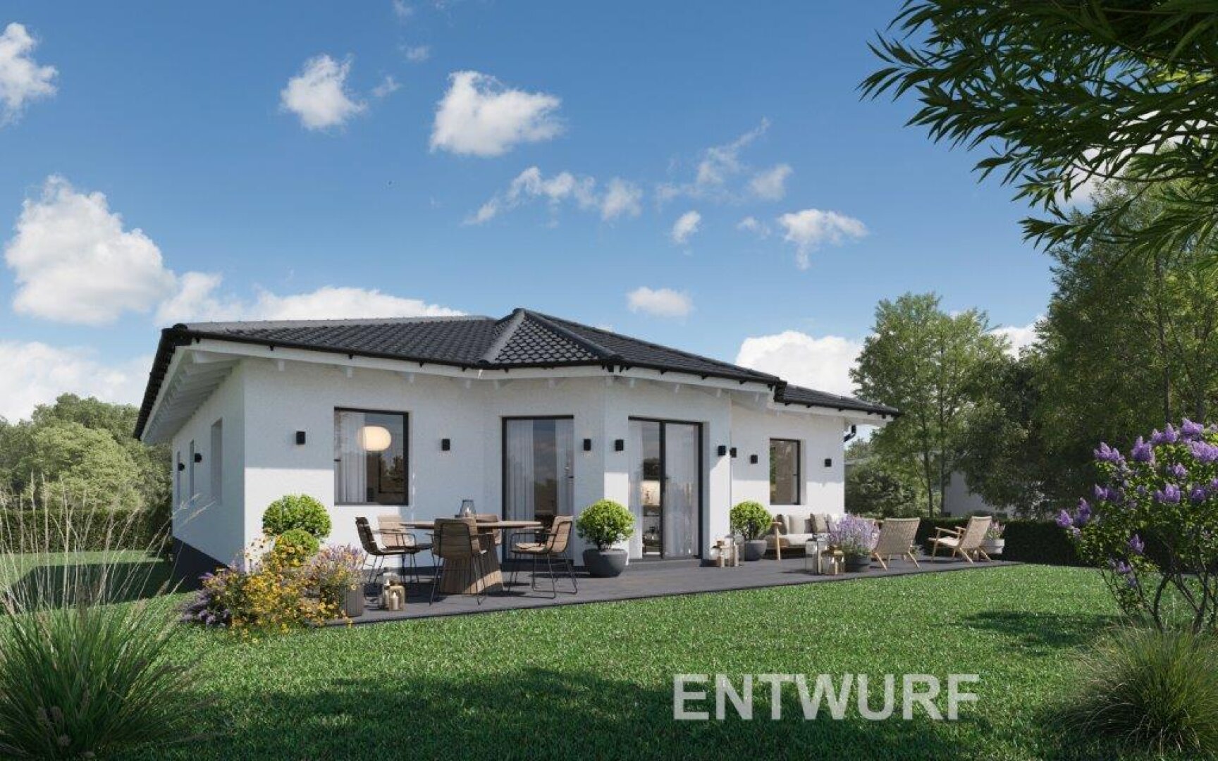 Barrierefreier Bungalow in ländlicher Lage