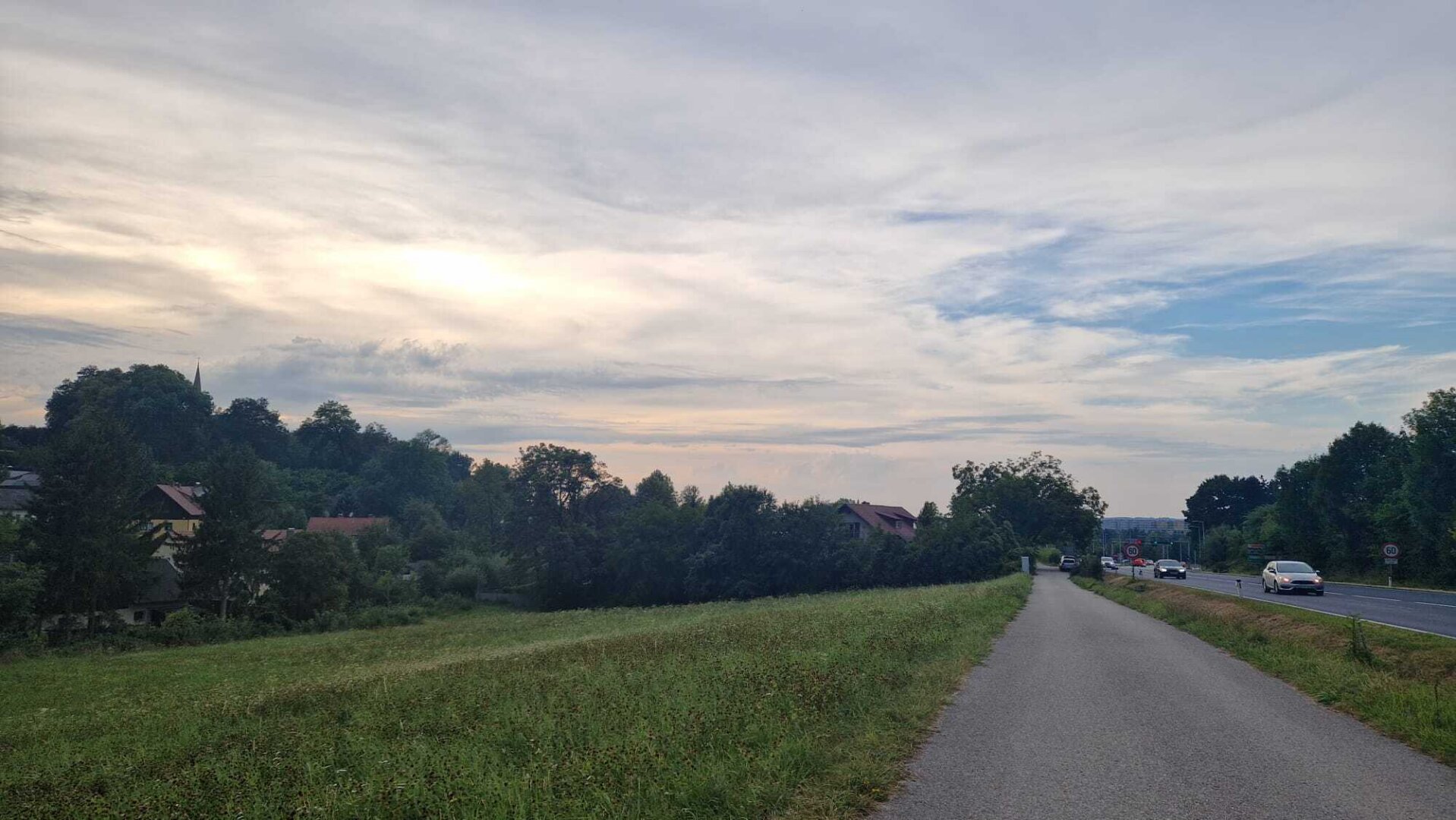 MB Mischbaugebiet Thalheim bei Wels neben der B138