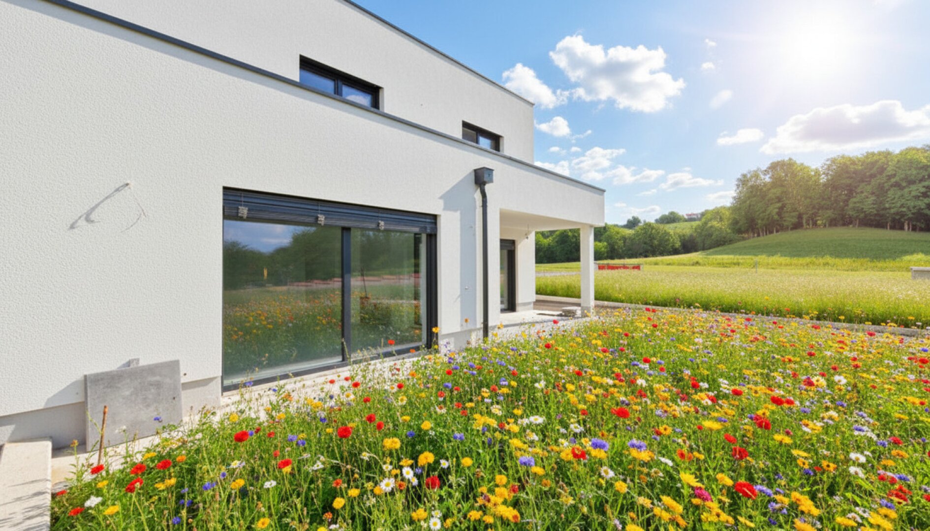 Neubau Aktion!  130m2 Nutzfläche  Garage 28 m2, 347.000 Euro