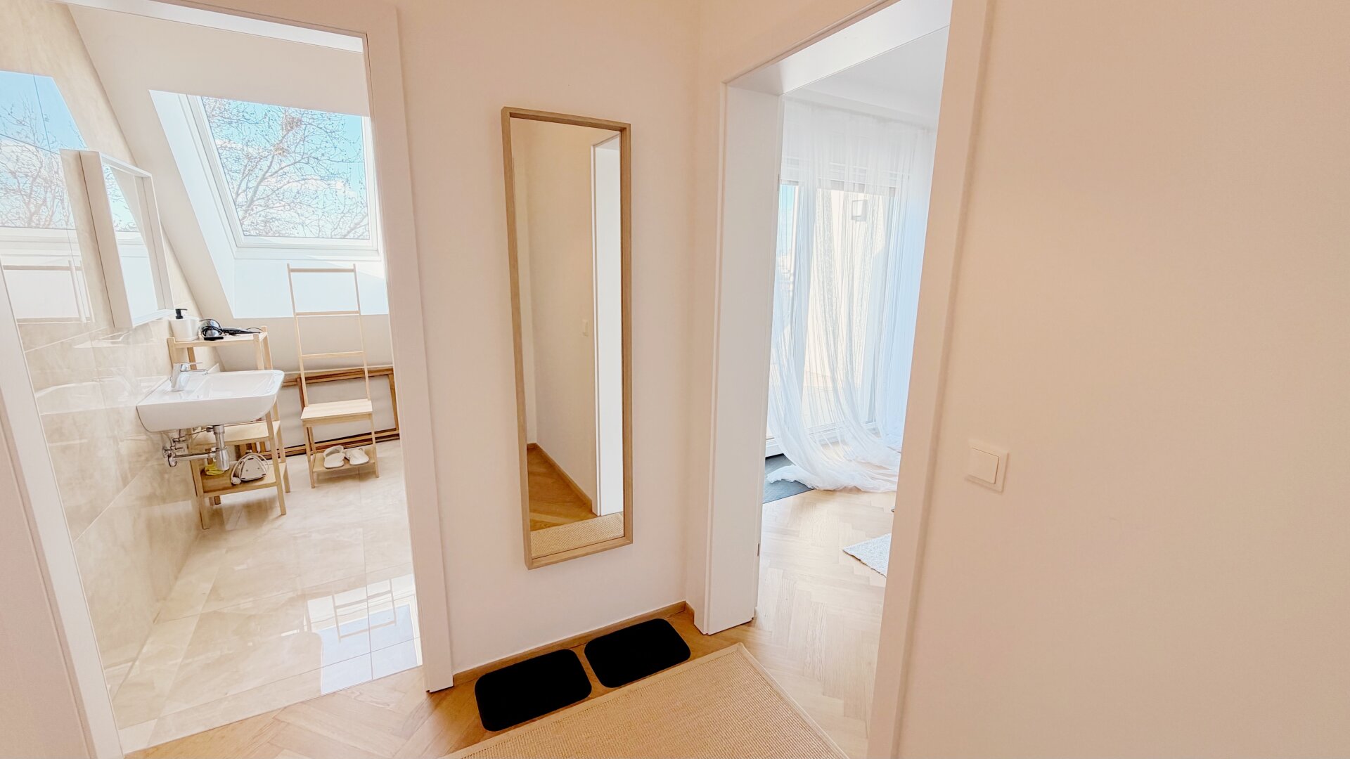 Wien Mitte in 11Min erreichbar -  2 Dachterrassen - vollklimatisiert - Top Infrastruktur - Tiefgaragenplätze