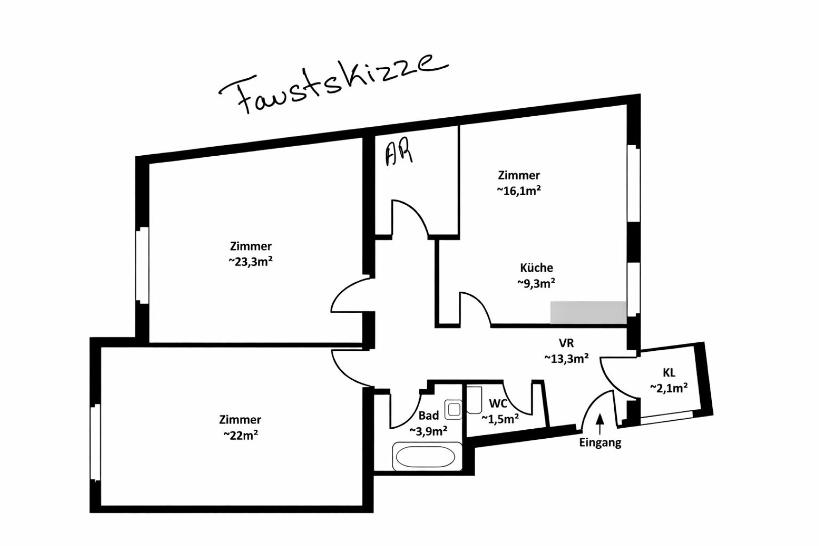 Grundrissplan