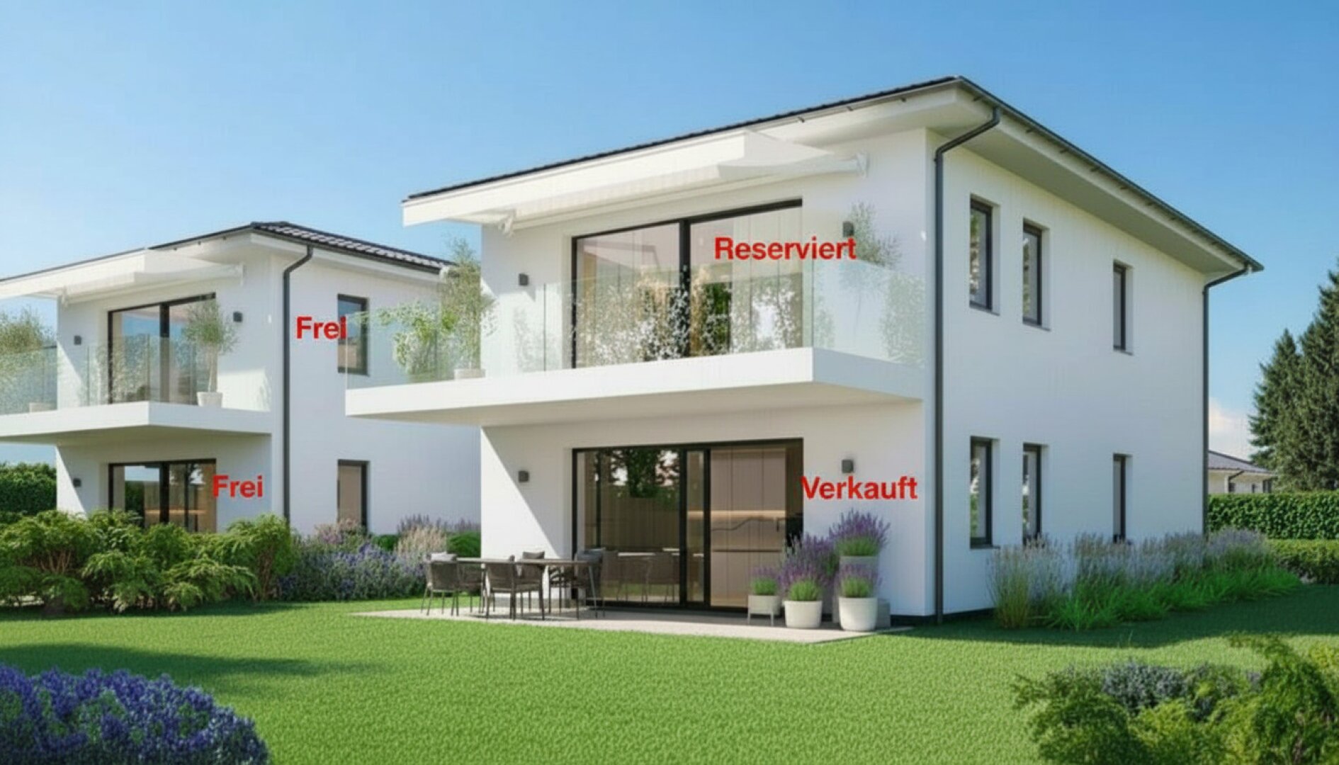 Charmante Balkonwohnung in ruhiger Siedlung