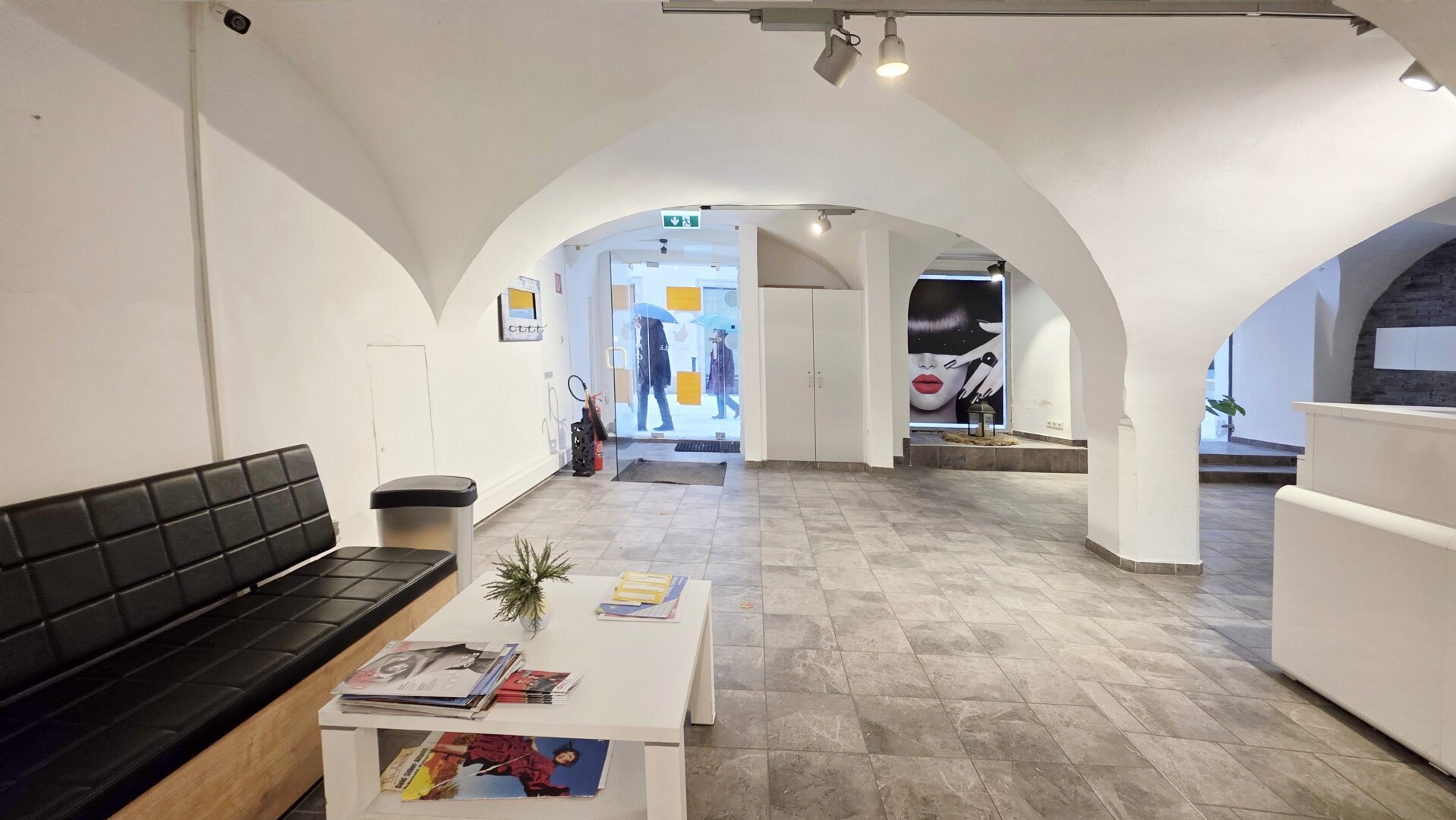Friseurlokal Mitten in Krems