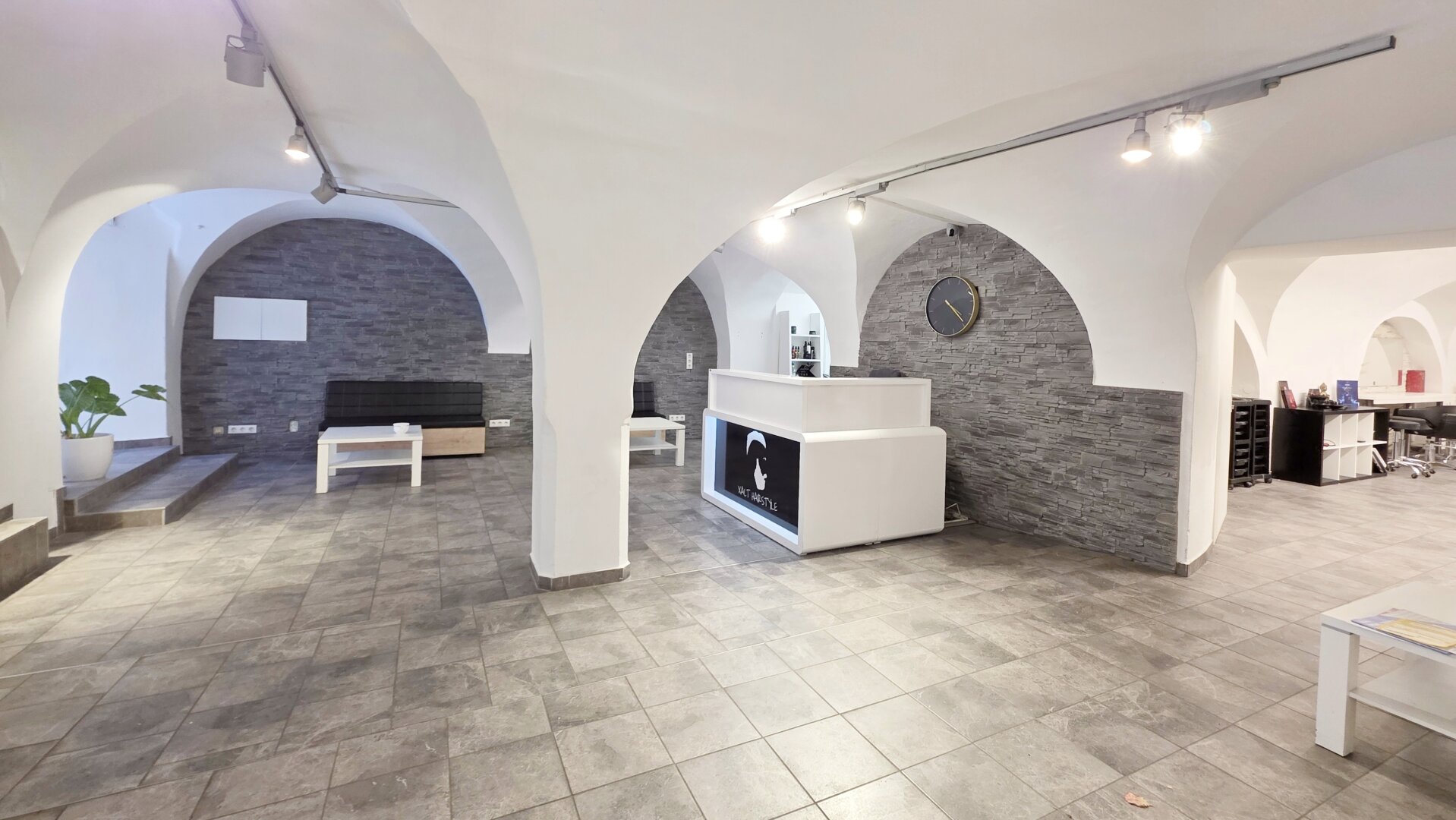 Friseurlokal Mitten in Krems