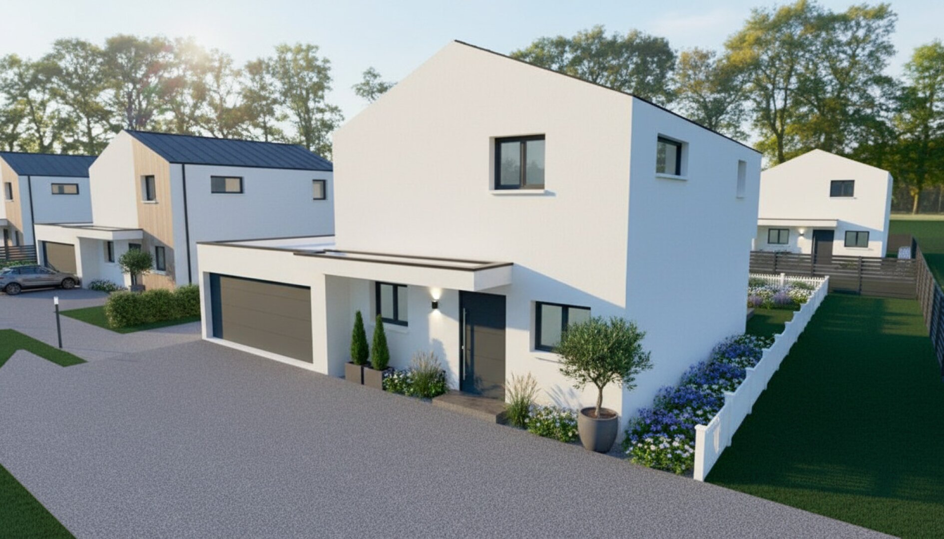 Stilvolles Einfamilienhaus im modernen Chalet-Stil Individuell Planbar