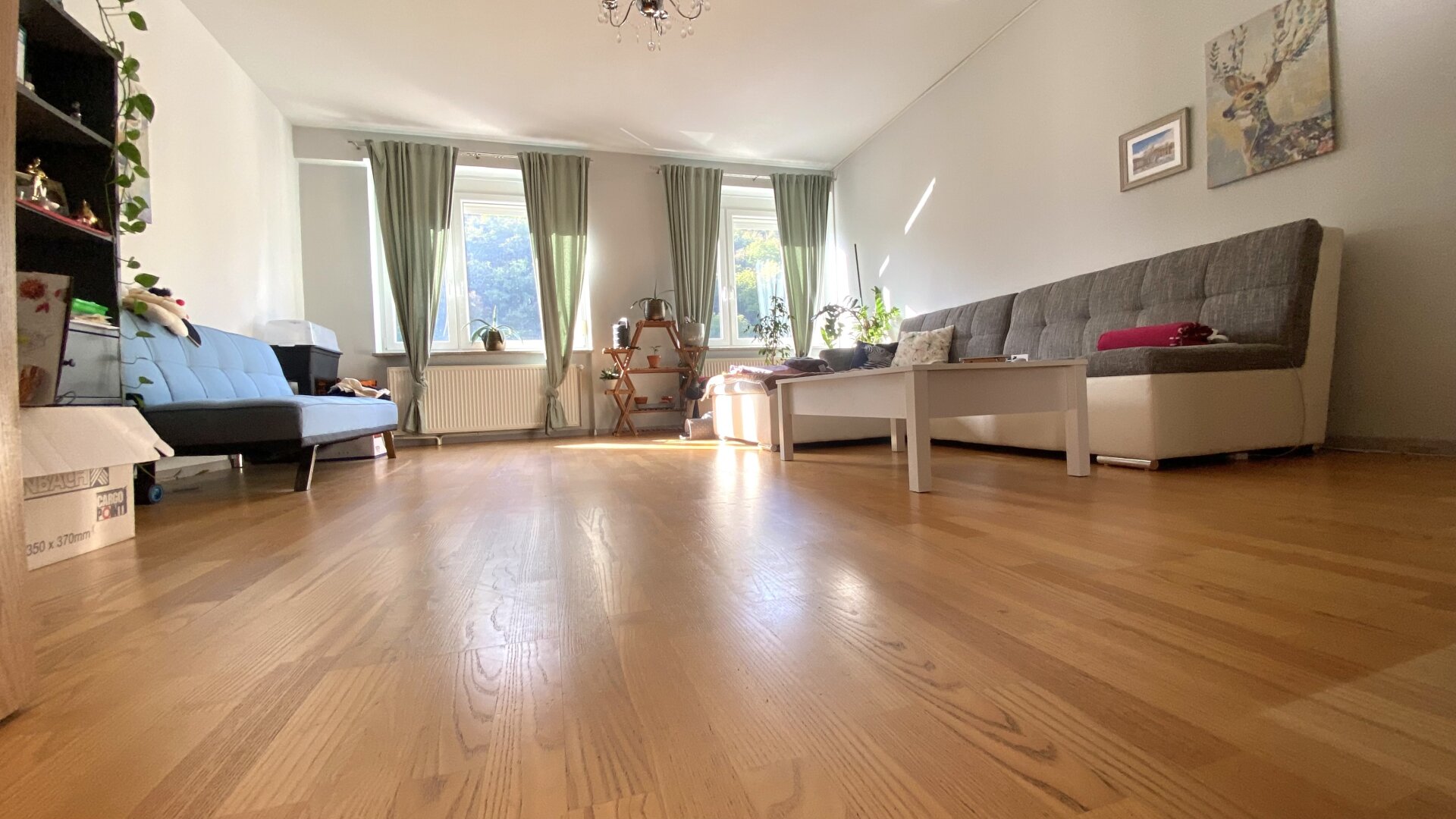 Eigentumswohnung in Ruhelage mit Carport, Terrasse und Weinkeller