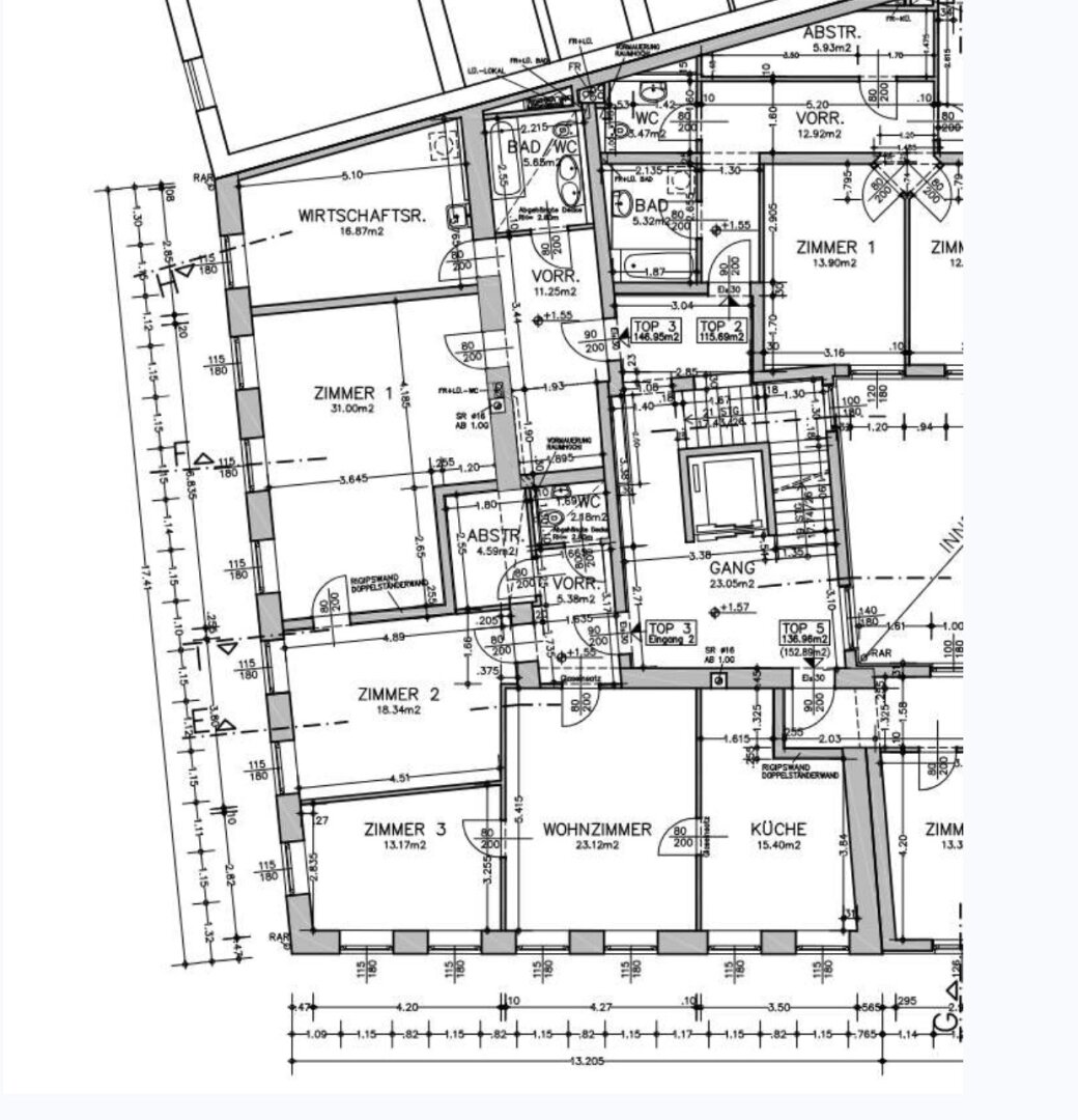 Grundrissplan