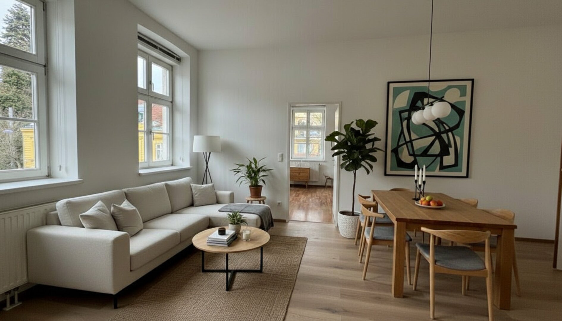 Wohn- oder Esszimmer